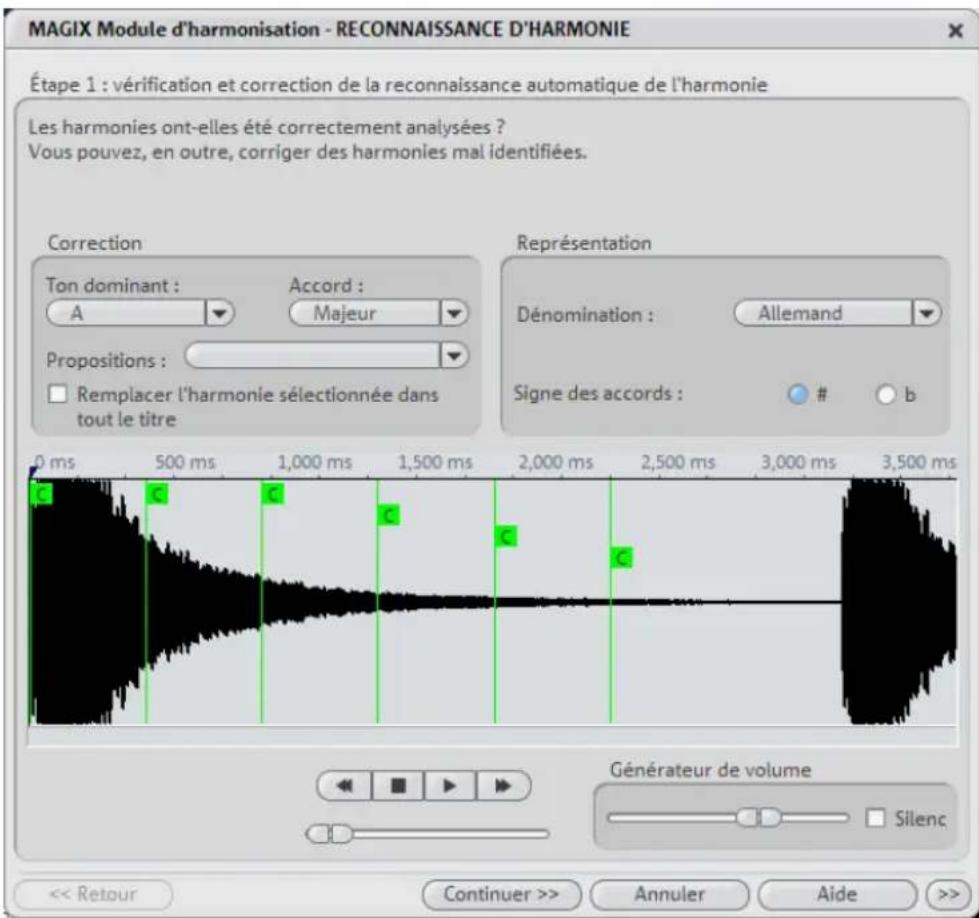 MAGIX Music Maker 2013 - Module d'harmonisation - 1