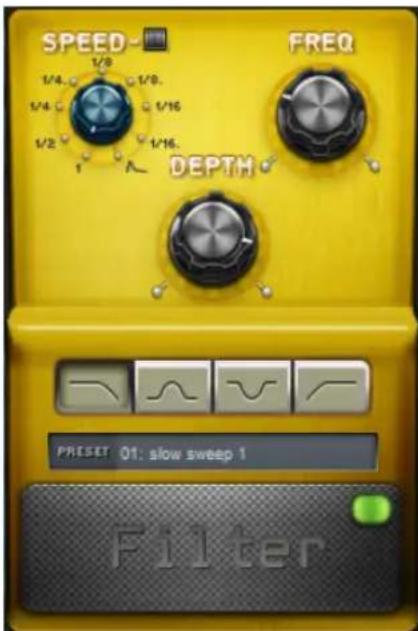 MAGIX Music Maker 2013 - Filtre - 1