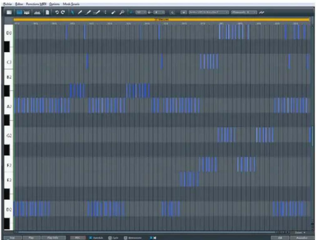 MAGIX Music Maker 2013 - Éditeur MIDI - 1