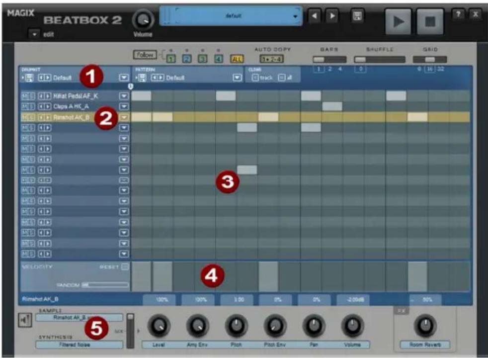 MAGIX Music Maker 2013 - Beatbox 2 - 3