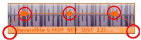 MAGIX Music Maker 2013 - Poignées d'objets - 1