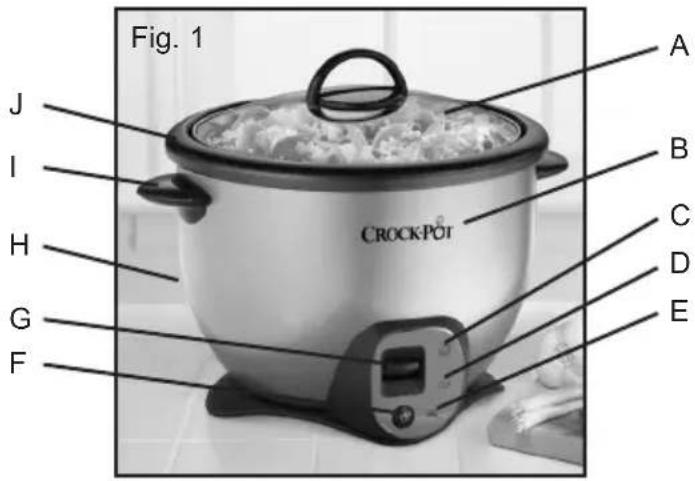 CROCK POT CKCPRC6038 - (Voir Fig. 1) - 1