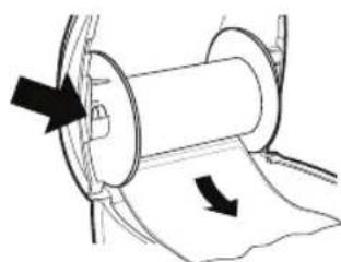DYMO LabelWriter 4XL - Pour charger un rouleau d'étiquettes - 3