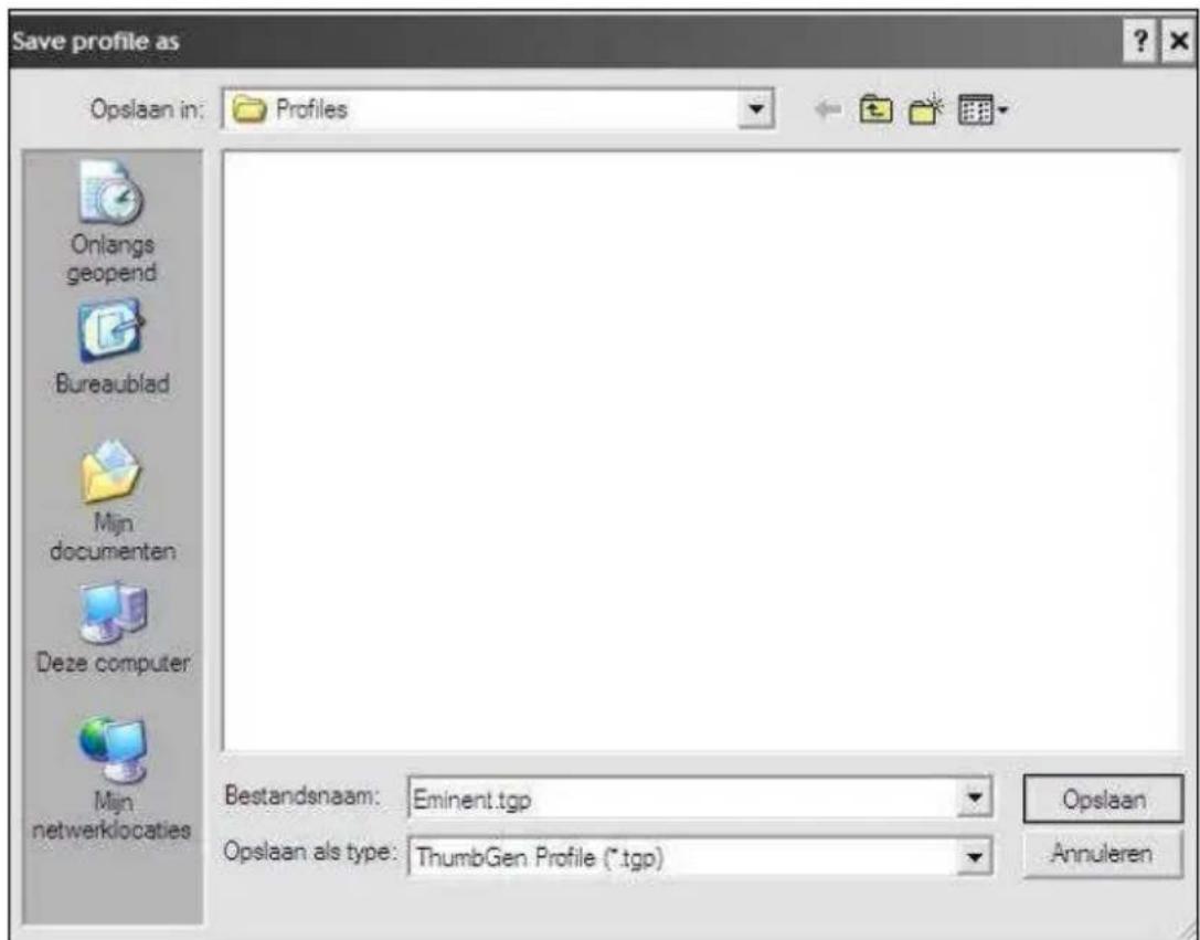 Eminent EM7380 - Utilisation du programme ThumbGen - 5