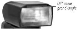 FUJIFILM EF42 - Utilisation du diff useur grand-angle - 1