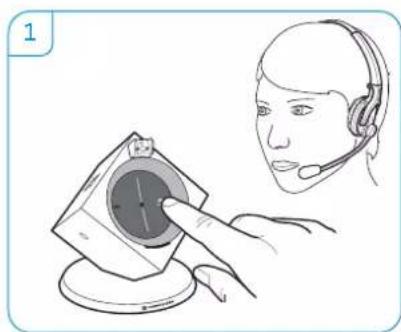 SENNHEISER DW Pro 2 - Régler le signal audio à l'aide de la tonalité - 1