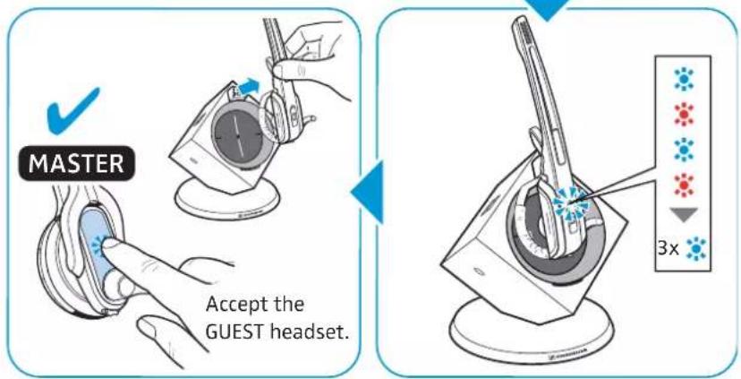 SENNHEISER DW Pro 2 - Ajouter un casque-micro INVITE à la conférence téléphonique - 2