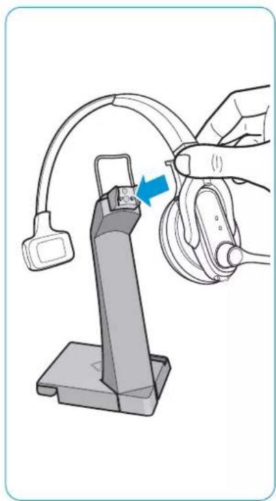 SENNHEISER DW Pro 2 - Charger le casque-micro avec le chargeur CH 10 pour casque micro - 1