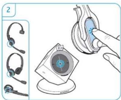 SENNHEISER DW Pro 2 - Régler le signal audio à l'aide de la tonalité - 2