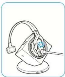 SENNHEISER DW Pro 2 - Charger le casque-micro - 7
