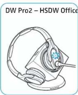 SENNHEISER DW Pro 2 - Charger le casque-micro - 8