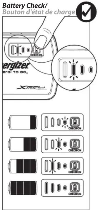 ENERGIZER XP2000 Powerpack - Includes/ - 6