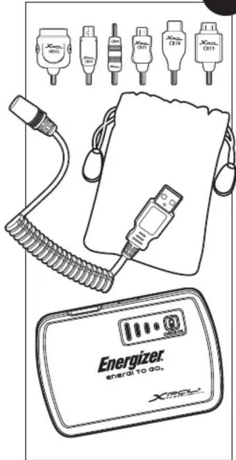 ENERGIZER XP2000 Powerpack - Includes/ - 1