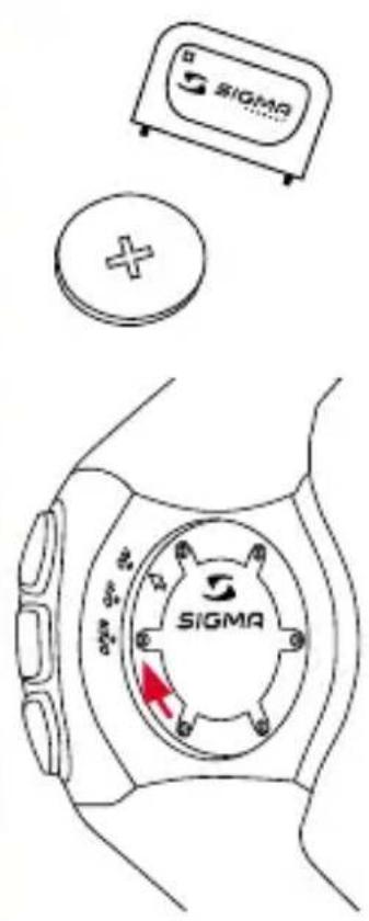 SIGMA RC 12.09 - REMPLACER LES PILES - 1