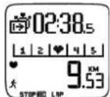 POLAR RS400sd - Yue vitesse/allure - 1