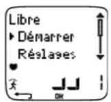 POLAR RS400sd - Démarrer votre séance - 1
