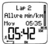 POLAR RS400sd - Heure - 2