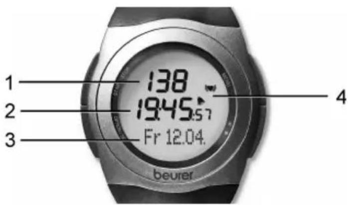 BEURER PM 25 - Affichage - 1