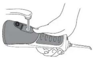 Waterpik WP450 - Remplissage du réservoir - 1