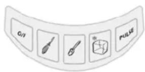 CUISINART BFP603E Duo - tableau de commandes - 1