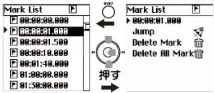 KORG MR2 - マークの編集 - 2