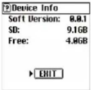 KORG MR2 - Device Info (デバイスの情報) - 1