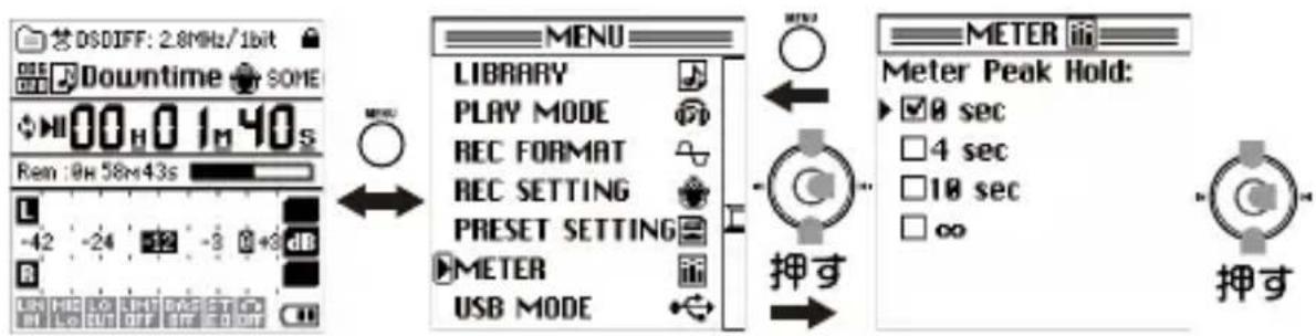 KORG MR2 - ×一夕一のごー・木一ル卜の表示時間を変たい - 1