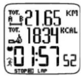 POLAR RS800CX - Vue Altitude - 1