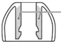 SONY HMZT2 - Tailles d'oreillettes (couleur de la partie interne) - 1