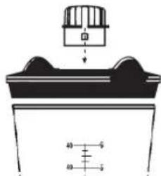 Vitamix Drink Machine Advance - Couvercle en deux parties - Récipient empliable de 48 oz (1,4 litre) (FIGURE C) - 1