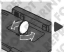 NINTENDO Circle Pad Pro 3DS - Insertion de la pile - 1