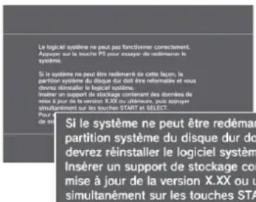 SONY PlayStation 3 Slim - Réinstallation du logiciel système - 1