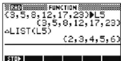 HP 39gs - Example - 2