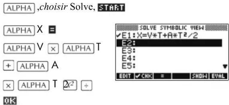 HP 39gs - Approximation par un graphique - 1