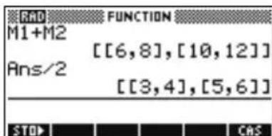 HP 39gs - Multiplication et division par un nombre - 2