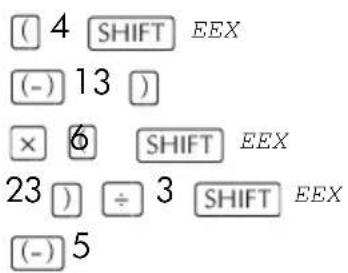 HP 39gs - Notation scientifique (puissances de 10) - 1