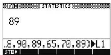 HP 39gs - Example - 2