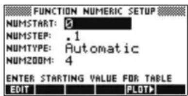 HP 39gs - Ecran de configuration numérique - 1