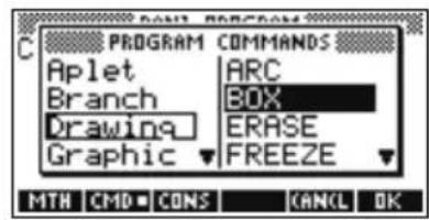 HP 39gs - Entrer des commandes - 3