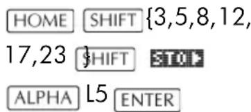 HP 39gs - Example - 1