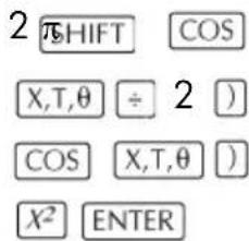 HP 39gs - Définir l'expression - 1