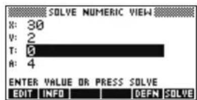 HP 39gs - Approximation par un graphique - 3
