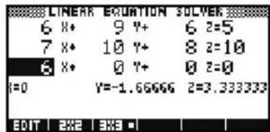 HP 39gs - Définition et résolution des équations - 1