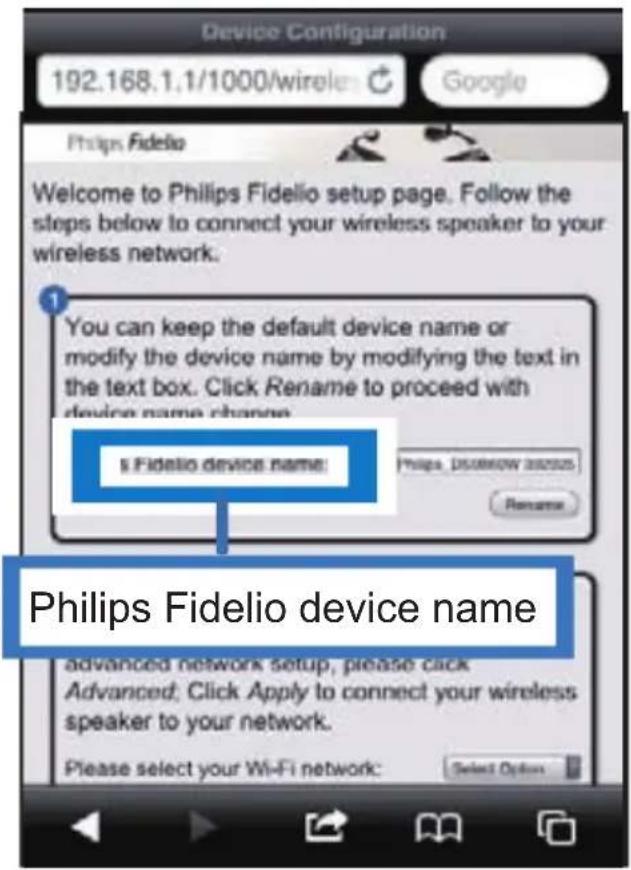 PHILIPS Fidelio AD7050W - Remarque - 1