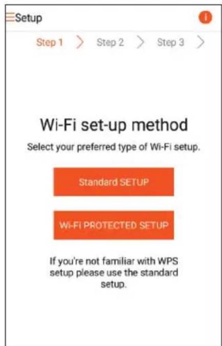 PHILIPS Fidelio AW5000 - Option 2: configuration par l'intermédiaire d'un routeur Wi-Fi autre que WPS et d'un apparéil Android - 1