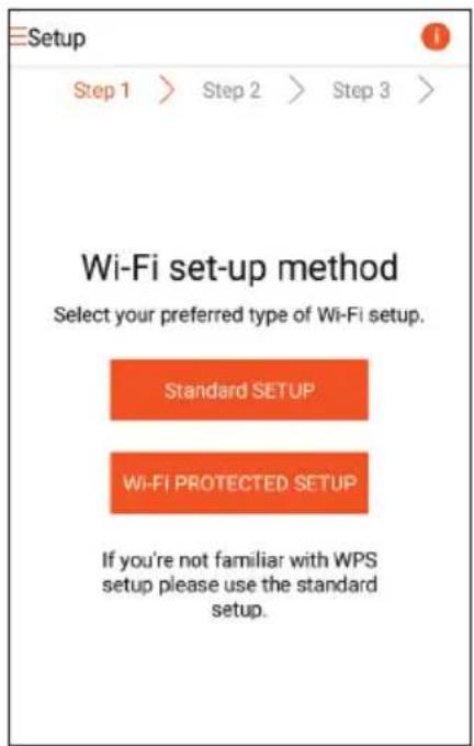 PHILIPS Fidelio AW5000 - Option 3: configuration de la connexion sans fil à un routeur WPS - 1