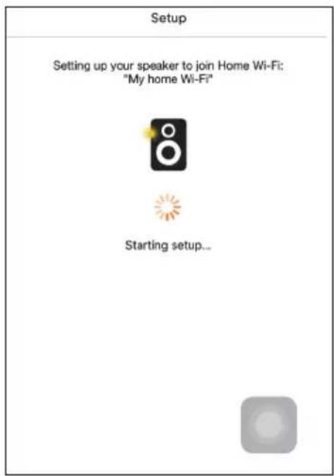 PHILIPS Fidelio AW5000 - Option 1: configuration de la connexion sans fil à un routeur autre que WPS par l'intermédiaire d'un apparéil iOS - 11