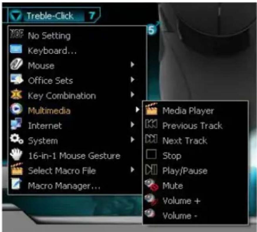 Sharkoon FireGlider - Menus déroulant - 6