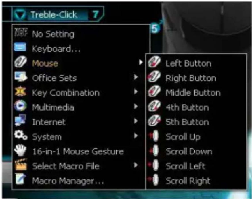 Sharkoon FireGlider - Menus déroulant - 3