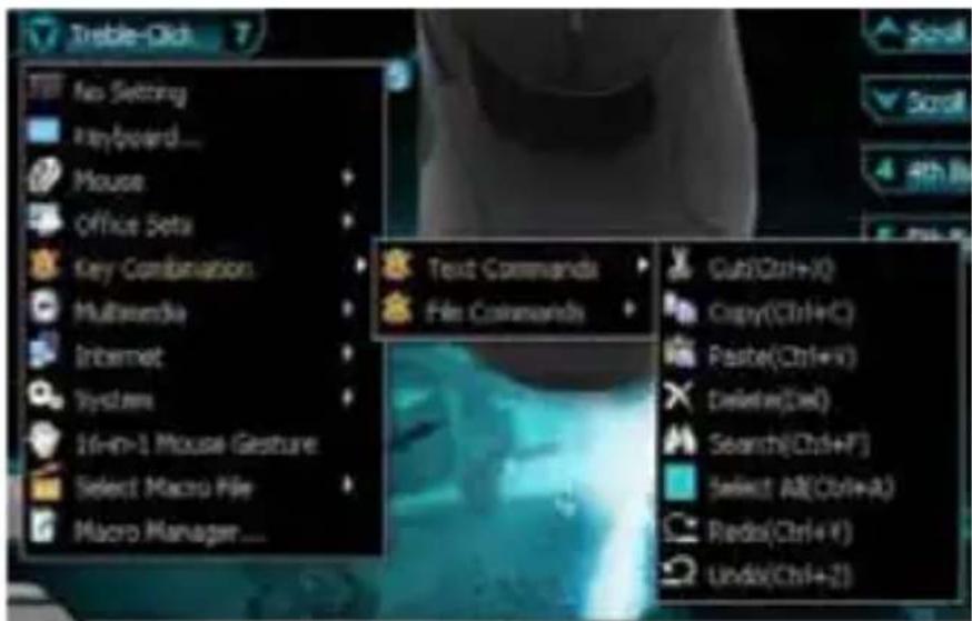 Sharkoon FireGlider - Menus déroulant - 5